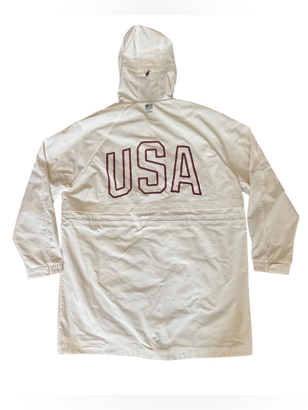 FIGS x Team USA Medical Team On-Shirt Stadium Jacket White NWT Size 2XL